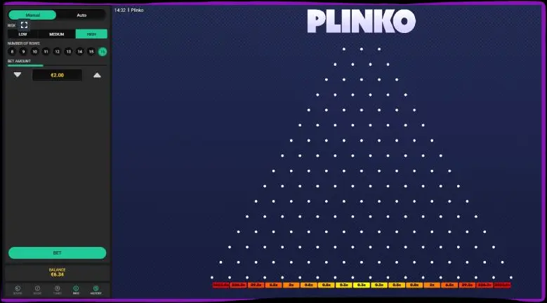 Hoe om Plinko in aanlyn casino te begin speel?