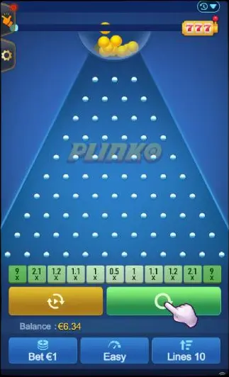 Voor- en nadele van Plinko