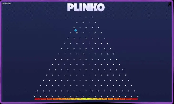 Is dit moontlik om Plinko via die toepassing te speel?